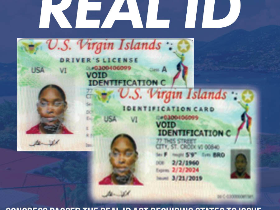 USVI REAL ID Issuance Resumes Starting April 24, 2025